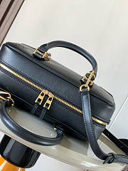 Loewe Amazona 23 Black Bag Calfskin 23x10x15cm - 2