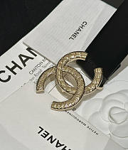 Chanel Black Belt 3.5cm - 4