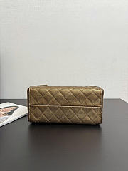 Chanel 25 Small Handbag Calfskin Gold 30x26x14cm - 4