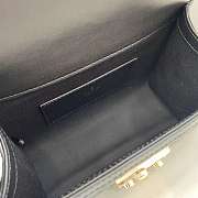Gucci Small Padlock Top Handle Bag Black 20x13.5x8cm - 3