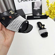Chanel Black Slides Sandal - 3