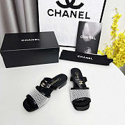 Chanel Black Slides Sandal - 2