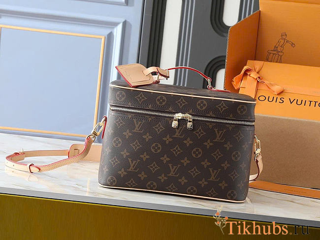 Louis Vuitton LV Nice Vanity Bag 31.5x20x21cm - 1