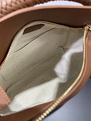 Loewe Small Puzzle Edge Landscape Bag Calfskin Parrot Pink 24x10x14cm - 6