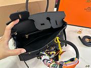 Hermes Birkin 25 SALE BAG Black Gold 25cm (5 bags) - 4