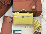 Loro Piana L19 Bag Yellow Silver 19x11x6.5cm - 1