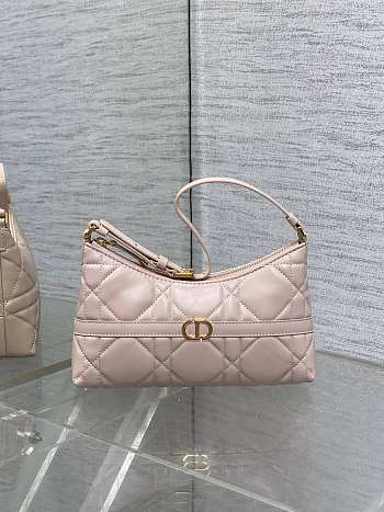 Dior Miss Caro Mini Hobo Shoulder Bag Pink 24x14x6.5cm