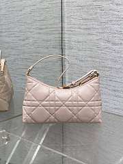 Dior Miss Caro Mini Hobo Shoulder Bag Pink 24x14x6.5cm - 5