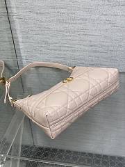 Dior Miss Caro Mini Hobo Shoulder Bag Pink 24x14x6.5cm - 3