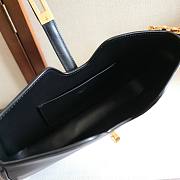 Celine Shoulder Camille 16 Soft Smooth Calfskin Black 27x15x4cm - 6