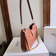 Celine Shoulder Camille 16 Soft Smooth Calfskin Tan 27x15x4cm - 5