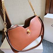 Celine Shoulder Camille 16 Soft Smooth Calfskin Tan 27x15x4cm - 2