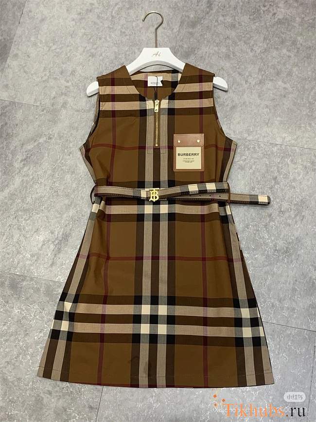 Burberry Vintage Check-pattern dress - 1