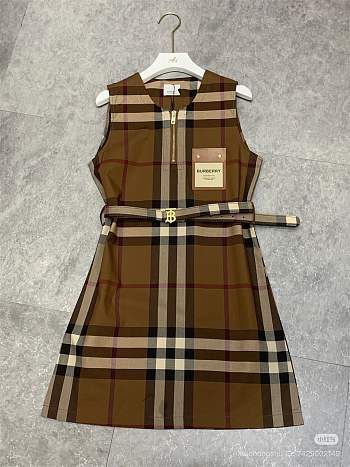 Burberry Vintage Check-pattern dress