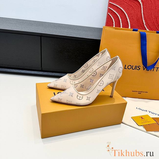 Gala High Heels Beige heel 10cm - 1