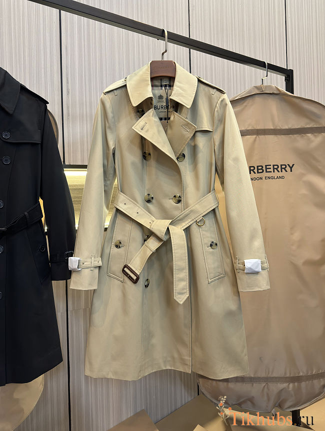 Burberry Kensington Heritage Trench Coat - 1