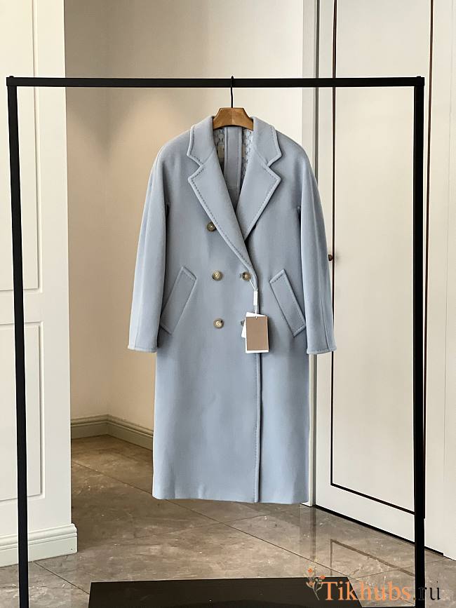 Max Mara 101801 Icon Coat in Grey - 1