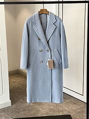 Max Mara 101801 Icon Coat in Grey - 5