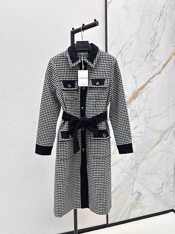 Valentino Garavani Belted Checked Wool and Cashmere-Blend Coat
