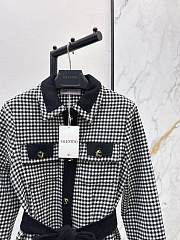 Valentino Garavani Belted Checked Wool and Cashmere-Blend Coat - 2