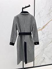 Valentino Garavani Belted Checked Wool and Cashmere-Blend Coat - 4