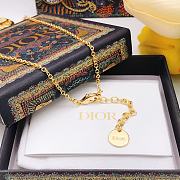 Dior necklace gold - 2