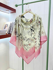 Dior printed silk scarf 140cm*140cm - 5