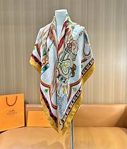  Hermès silk scarf 140x140cm  - 1