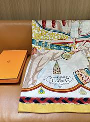  Hermès silk scarf 140x140cm  - 4