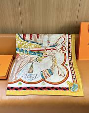  Hermès silk scarf 140x140cm  - 2