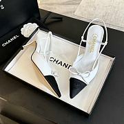 Chanel Mary Jane style slingback heels high 6.5cm - 1