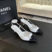 Chanel Mary Jane style slingback heels high 6.5cm - 5