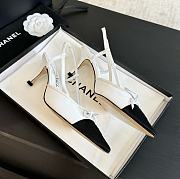 Chanel Mary Jane style slingback heels high 6.5cm - 4
