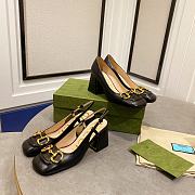 Gucci Horsebit Mid-Heel Pumps high 7.5cm - 1