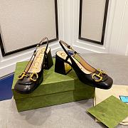 Gucci Horsebit Mid-Heel Pumps high 7.5cm - 2