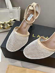 Alaïa Fishnet Slingback heel Pumps high 8.5cm - 5
