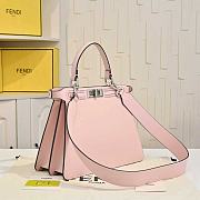  Fendi Peekaboo ISeeU Small bag in pink 33cm - 5