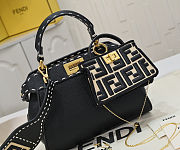Fendi peekaboo iseeu Bag black size 23 cm - 3
