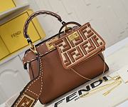 Fendi peekaboo isee Bag brown size 23 cm - 4