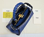 Fendi peekaboo isee Bag blue size 23 cm - 5