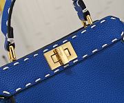 Fendi peekaboo isee Bag blue size 23 cm - 2