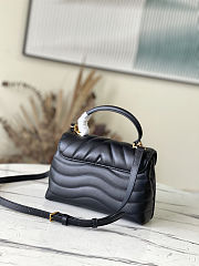 Louis Vuitton Calfskin Hold Me New Wave handbag in black 23cm - 6