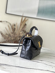 Louis Vuitton Calfskin Hold Me New Wave handbag in black 23cm - 5