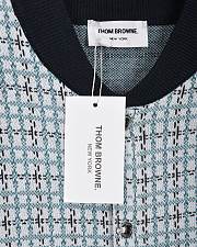 Thom Browne 4-Bar cotton bomber jacket  - 4