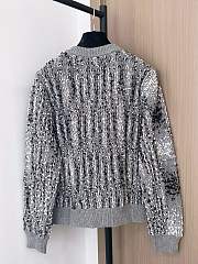  Chanel CC Logo Button Cardigan - 3