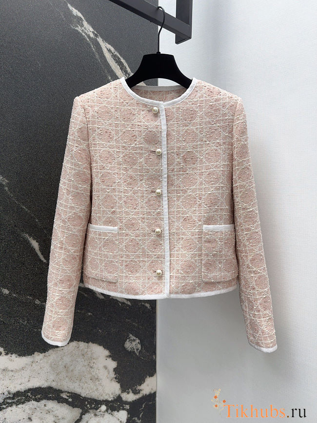  Dior Cannage Cropped Jacket  - 1