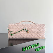 Bottega Veneta Andiamo clutch bag in pale pink 31*13*3cm - 1