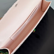 Bottega Veneta Andiamo clutch bag in pale pink 31*13*3cm - 5