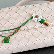 Bottega Veneta Andiamo clutch bag in pale pink 31*13*3cm - 3