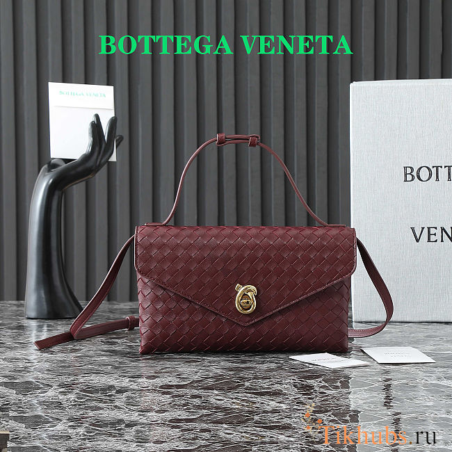 Bottega Veneta Knot Lock crossbody bag 25*16*5.5cm - 1